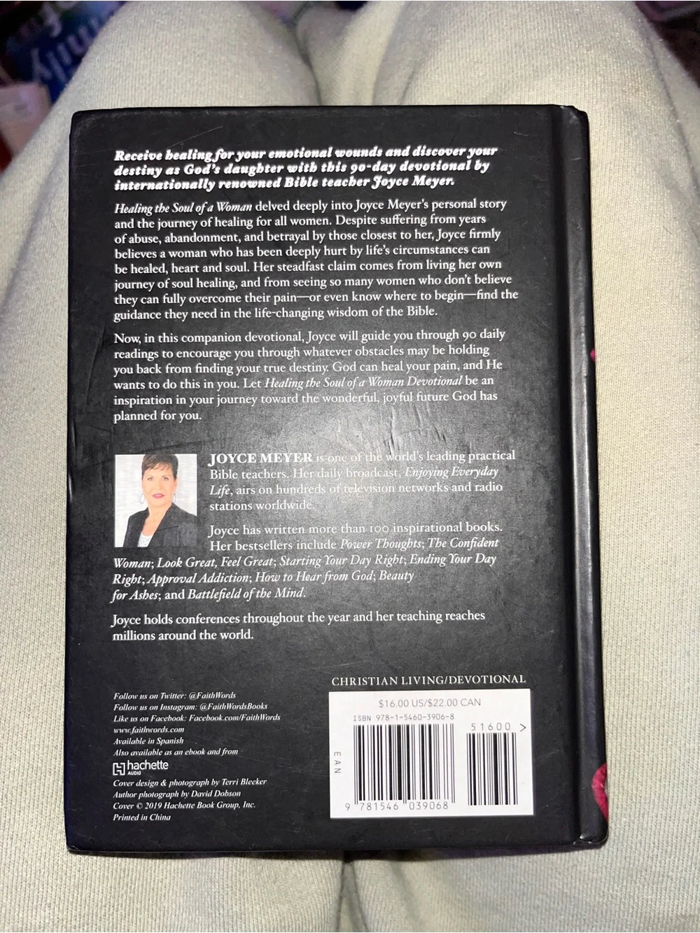 - Healing the Soul of a Woman Devotional Book (Pink)